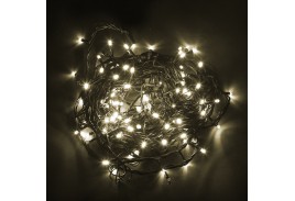 Гирлянда линейная 230V  20 LED 2 м, 2700K, IP 20,  шнур 1,5м, CL02