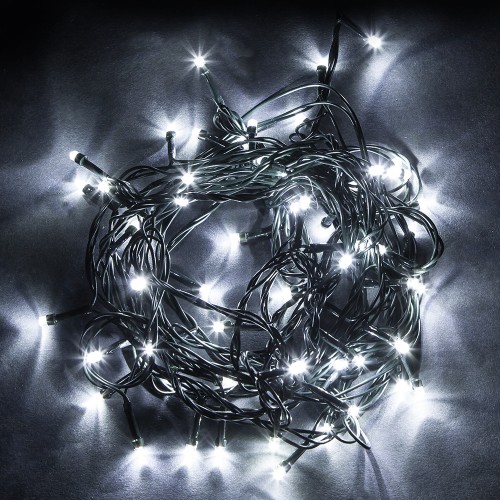 Гирлянда линейная 230V  200 LED 20м, 5000K,  12W, с   контроллером, IP 20, шнур 3м, CL06