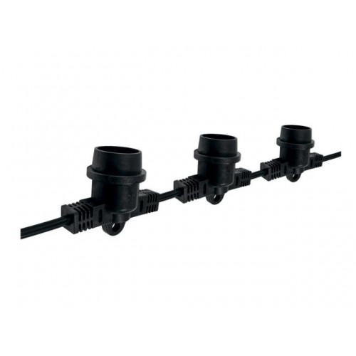 Уличная гирлянда PBL-S60/ L18+1.5 Black E27 (универс.крепл) IP65 Jazzway