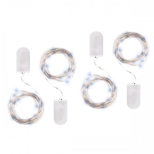 Гирлянды DC-G05-20WS4, комплект 4 шт., бел., 20 LED, 2xCR2032                                                                                       Гирлянды