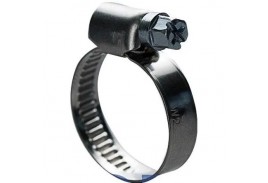 Хомут червячный 10-16 мм, нерж.сталь (W2), DIN 3017 (5 шт в зип-локе) STARFIX
