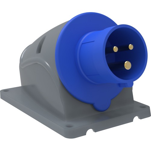 Вилка стационарная ССИ-513 16А-6ч/200-250В 2P+PE IP44 MAGNUM IEK