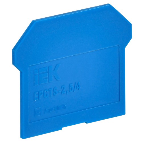 Заглушка для CTS 2,5/4мм2 синяя IEK