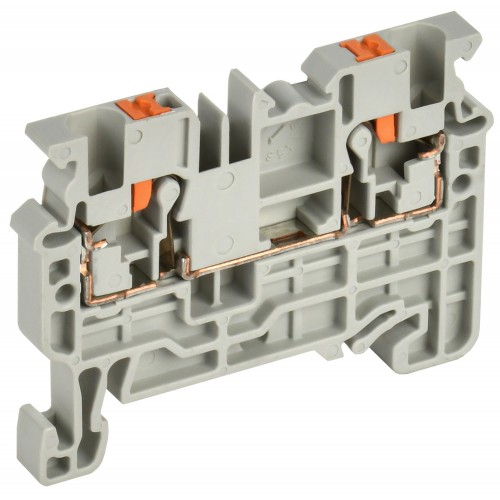 ARMAFIX Клемма пружин. Push-in CP 2,5мм2 серая IEK