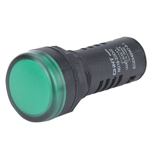 Индикатор ND16-22D/2 зел. AC/DC 230В (R) CHINT