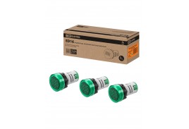 Индикатор значения напряжения ED16-22VD d22мм 20В-500В зеленый TDM