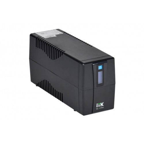 ITK ELECTRA LT5 ИБП Линейно-интерактивный 800ВА/480Вт однофазный с LCD дисплеем с АКБ 1х9AH 5 розеток Schuko