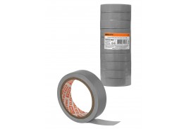 Изолента ПВХ 0,13х15 мм Серая 10 м TDM