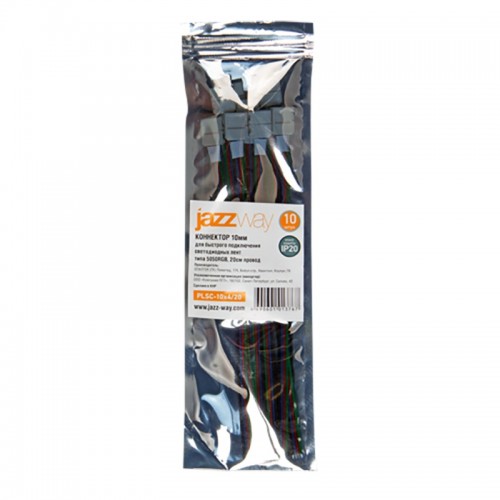 Коннектор PLSC-10x4/20  (5050RGB)   Jazzway уп 10шт.
