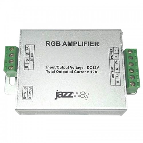 Усилитель RGB 3x4A 12V-24V Jazzway