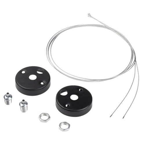 Аксессуар к светильнику PSO-01 S-2x1.0m BLACK (подвес для PSO-01 70-100mm) Jazzway