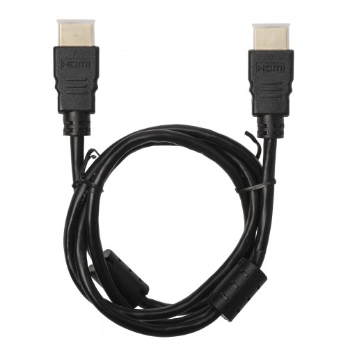 Кабель "АВК 2" HDMI - HDMI, v2.0, позолоченные контакты, с ферритами, 1 метр, TDM