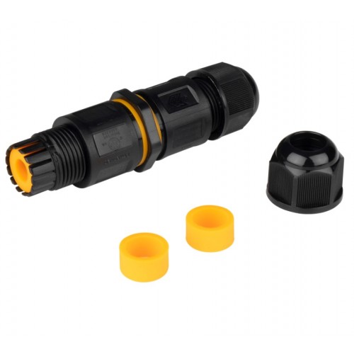 Кабельный коннектор PCC-I3-F 3x2.5 24A IP68 JAZZWAY
