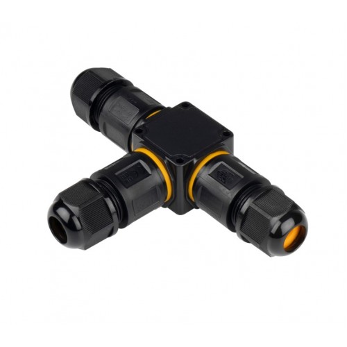 Кабельный коннектор PCC-T3-F 3x2.5 24A IP68 JAZZWAY