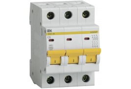 KARAT Авт. выкл. ВА47-29 3P C 5А 4,5кА IEK