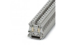Клемма проходная UT 10 /10,2mm, винтовая, 2 присоед., 10(max 16)mm2, 57A, 1000V, серая