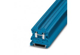 Клемма проходная UT 2,5 BU /5,2mm, винтовая, 2 присоед., 2,5(max 4)mm2, 24A, 1000V, синяя