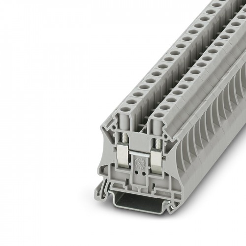 Клемма проходная UT 6 /8,2mm, винтовая, 2 присоед., 6(max 10)mm2, 41A, 1000V, серая