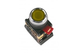Кнопка ABLFS-22 желтый 240В (NC+NO) SCHET