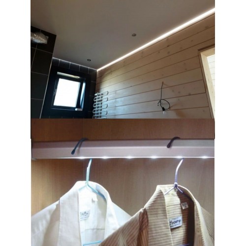 Комплект светодиодной ленты SMD2835-60 LED/м-12 В-4,8 Вт/м-IP20-6000 К (5 м), 24 Вт TDM