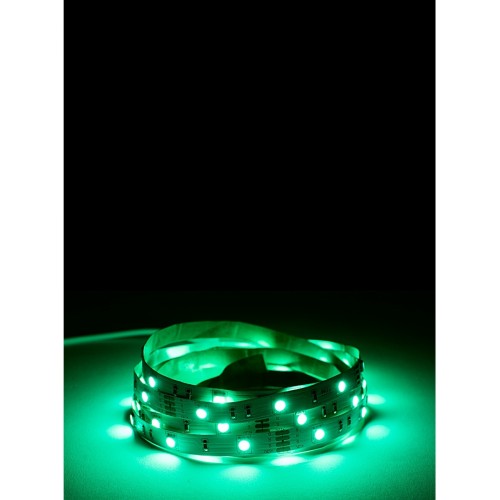 Комплект светодиодной ленты SMD5050-30 LED/м-12 В-7,2 Вт/м-IP20-RGB (3 м), 18 Вт, IR-контроллер TDM