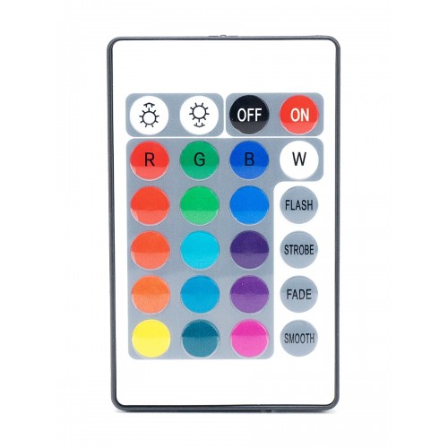 Комплект светодиодной ленты SMD5050-30 LED/м-12 В-7,2 Вт/м-IP20-RGB (3 м), 18 Вт, IR-контроллер TDM