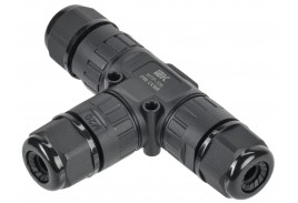 Коннектор кабельный герметичный WTP-106 3 PIN IP68 IEK