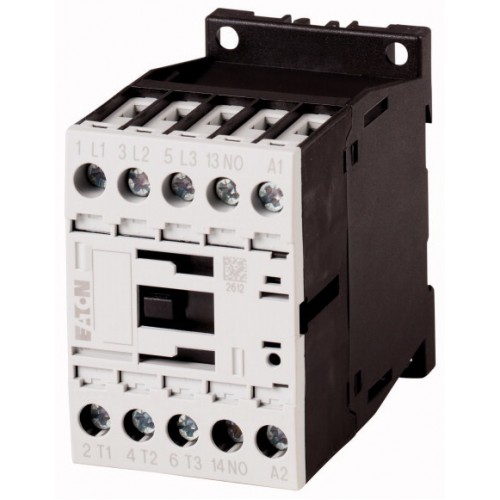 Контактор DILM12-10(230V50HZ,240V60HZ),3P, 12A/(20A по АС-1), 5.5kW(400VAC),230V50Hz|240V60Hz,1NO