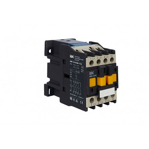 Контактор КМИ-11210 12А 230В/АС3 1NO IEK
