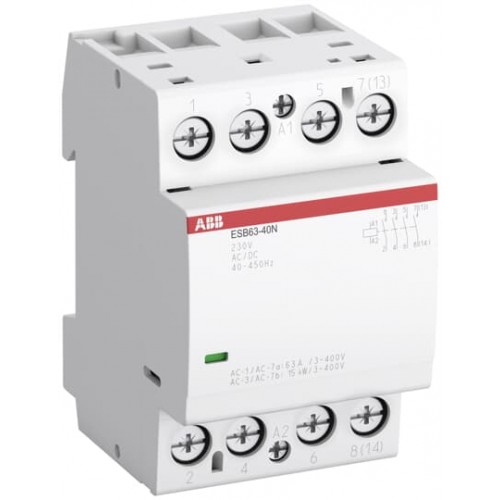 Контактор модульный ESB63-31N-06, 63A, 3NO+1NC, 230VAC/DC, 3M