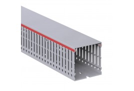 Короб перфорированный, серый RL6 60*60