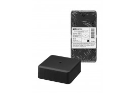 Коробка распаячная КР 75х75х28 ОП черная IP40 TDM