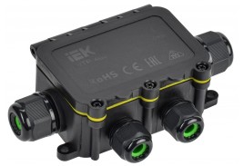 Коробка распределительная герметичная WTP-405 6 вводов IP68 IEK