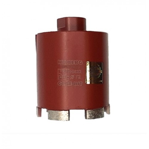 Коронка алмазная 72мм Hilberg Industrial Laser Micro Hit, 6905553148220
