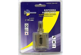 Коронка алмазная d35мм по керамике и кафелю TRIO-DIAMOND