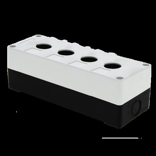 Корпус КП104 пластиковый 4 кнопки белый EKF PROxima