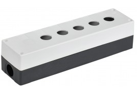 Корпус КП105(6)-Р для кнопок 5(6) мест белый IEK