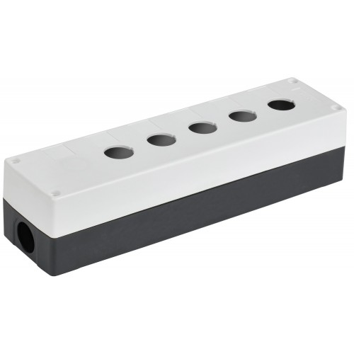 Корпус КП105(6)-Р для кнопок 5(6) мест белый IEK