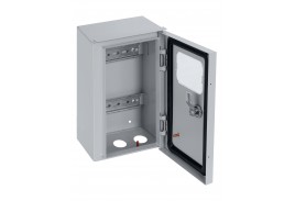 Корпус металлический ЩУ-МП (295х190х110) с окном IP54 Народный эконом