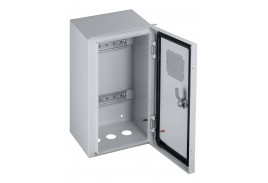 Корпус металлический ЩУ-МП (360х225х140) с окном IP54 Народный эконом