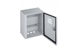 Корпус металлический ЩУ-МП (370х325х180) с окном IP54 Народный эконом