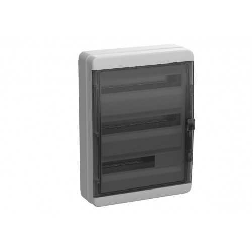 Корпус пластиковый КМПн-54 IP65 черн. прозр. дверь TEKFOR IEK