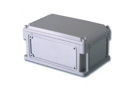 Корпус пластиковый RAM box IP67 300х200х146мм (высота крышки 21) стенка с выбивными фланцами непрозр. крышка DKC