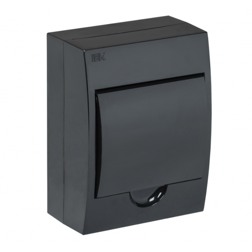 KREPTA 3 Корпус пластиковый ЩРН-П-6 IP41 черный IEK