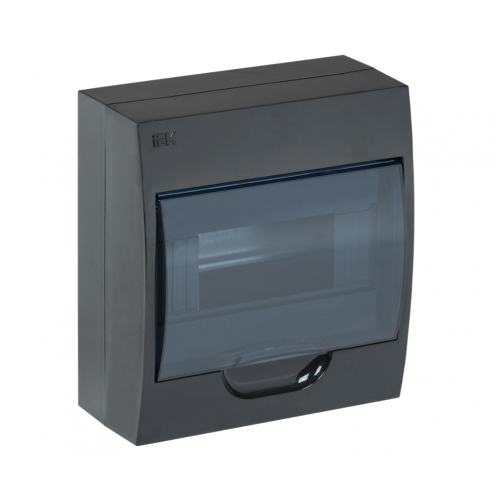 KREPTA 3 Корпус пластиковый ЩРН-П-8 IP41 черный IEK