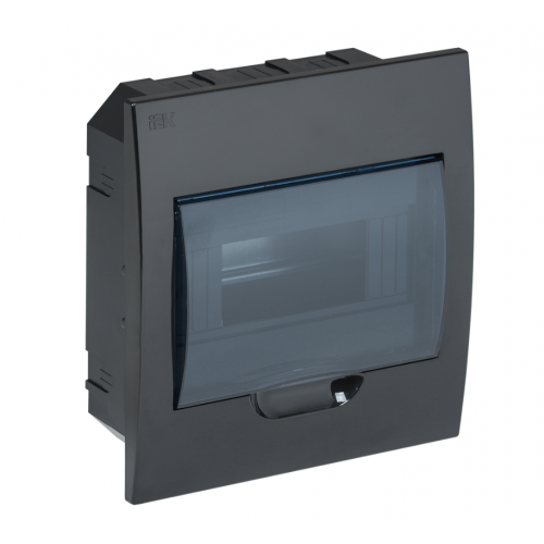 KREPTA 3 Корпус пластиковый ЩРВ-П-8 IP41 черный IEK