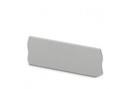 КРЫШКА КОНЦЕВАЯ D-ST 2,5-QUATTRO-MT /2,2MM, ДЛЯ ПРУЖИННЫХ КЛЕММ ST 2,5-QUATTRO-MT, СЕРАЯ