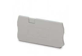 КРЫШКА КОНЦЕВАЯ D-ST 2,5-TWIN /2,2MM, ДЛЯ ПРУЖИННЫХ КЛЕММ ST 2,5-TWIN, СЕРАЯ