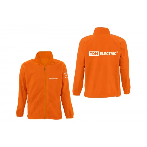 Куртка флисовая оранжевая (XXXL) TDM