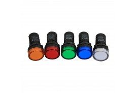 Лампа AD22DS(LED) матрица 22мм 230В желт. КЭАЗ 238573